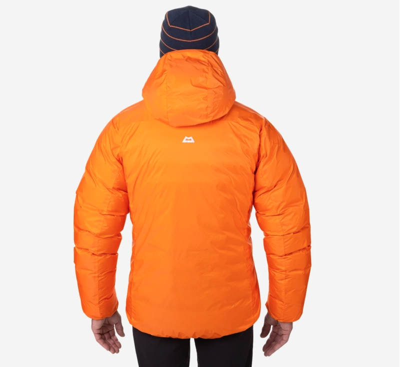 Mountain Equipment Mens Kryos Jacket Mango/Medieval Blue-4